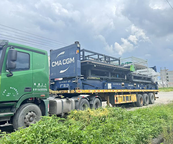 Equipment shipment