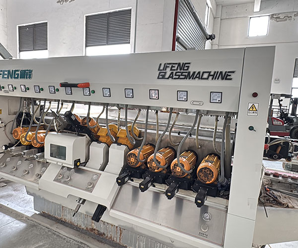 Bilateral edge grinding machine