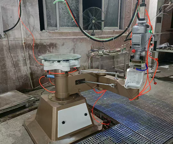 Special-shaped edge grinding machine